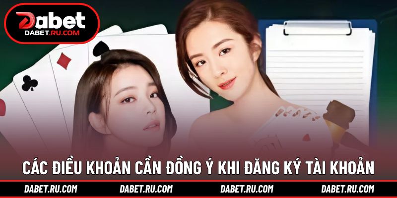 Quy định cơ bản cần chấp thuận khi tạo tài khoản Quy định cơ bản cần chấp thuận khi tạo tài khoản